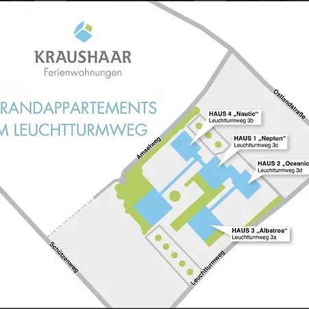 Strandappartements Am Leuchtturmweg Sonnenschein アパート ケレンフーゼン
